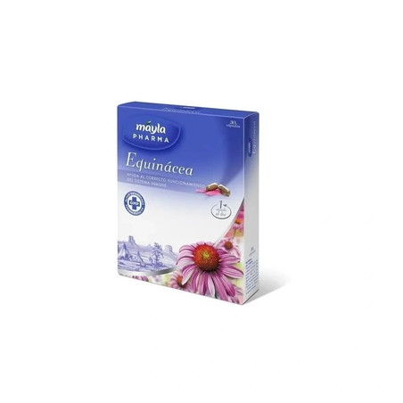 Soria Natural Mayla Echinacea 30 Capsules - Herbal Supplement For Immune Support