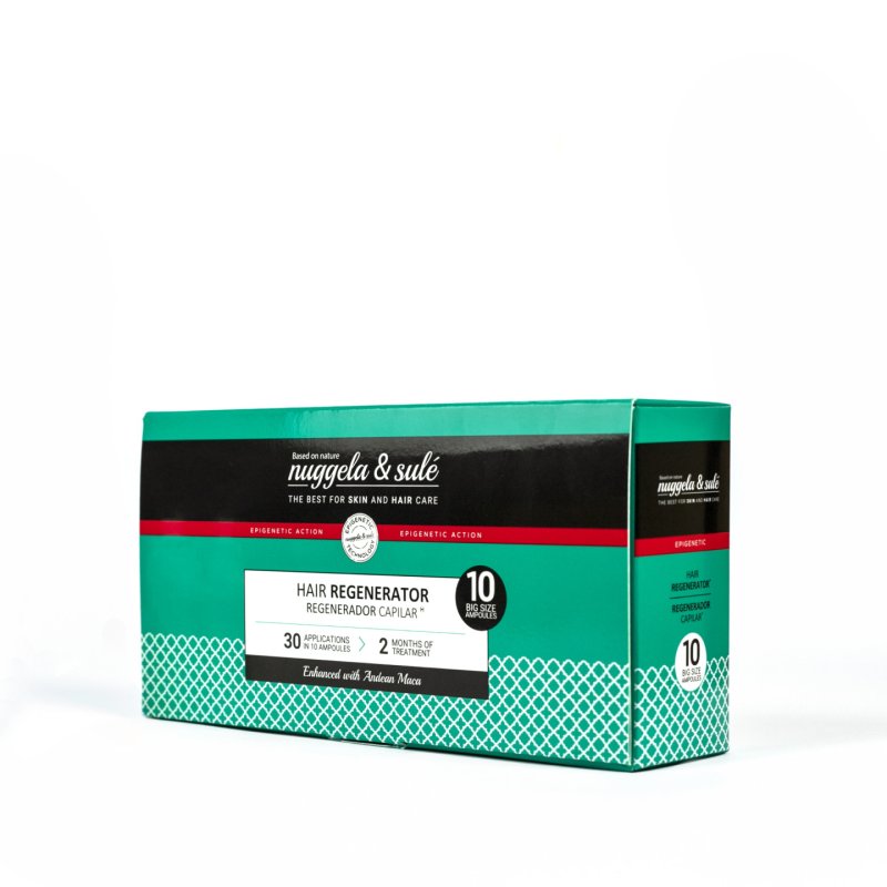Nuggela & Sulé Hair Regenerator Ampoules Remède pour renforcer les cheveux 10 ml