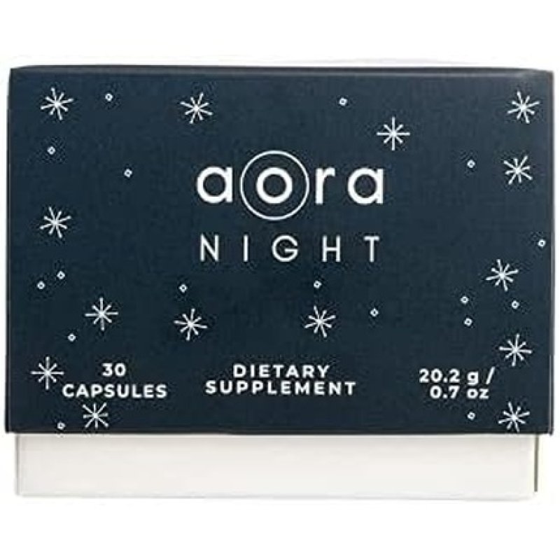 AORA Night Natural Sleep Capsules 30 Capsules