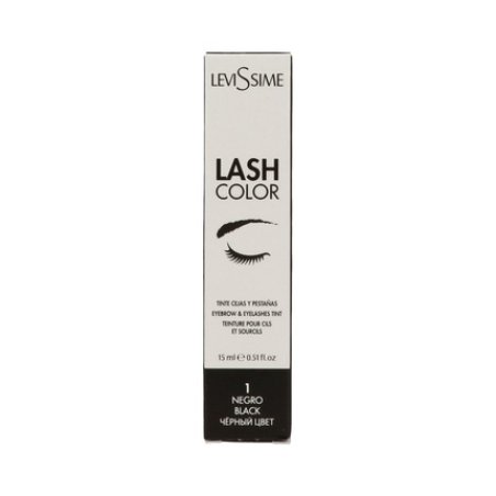 Levissime Lash Color 01 Black 15 Milliliters - Eye Makeup