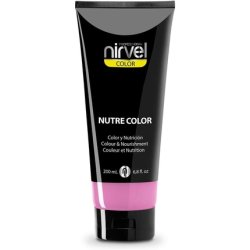 Nirvel NUTRE COLOR FLUOR Gum Professional Mask 200ml - Temporary Color, Nourishment, and Brightness