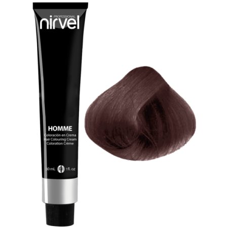 Nirvel Cosmetics Homme, coloration masculine, Marron foncé, 30ml