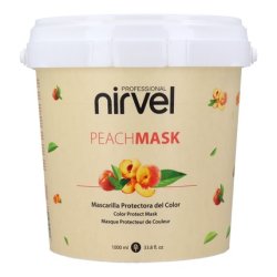Nirvel Peach Mask 1000 Ml - Nourishing Hair Treatment