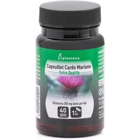 Plameca Capsudiet Milk Thistle 40 Capsules