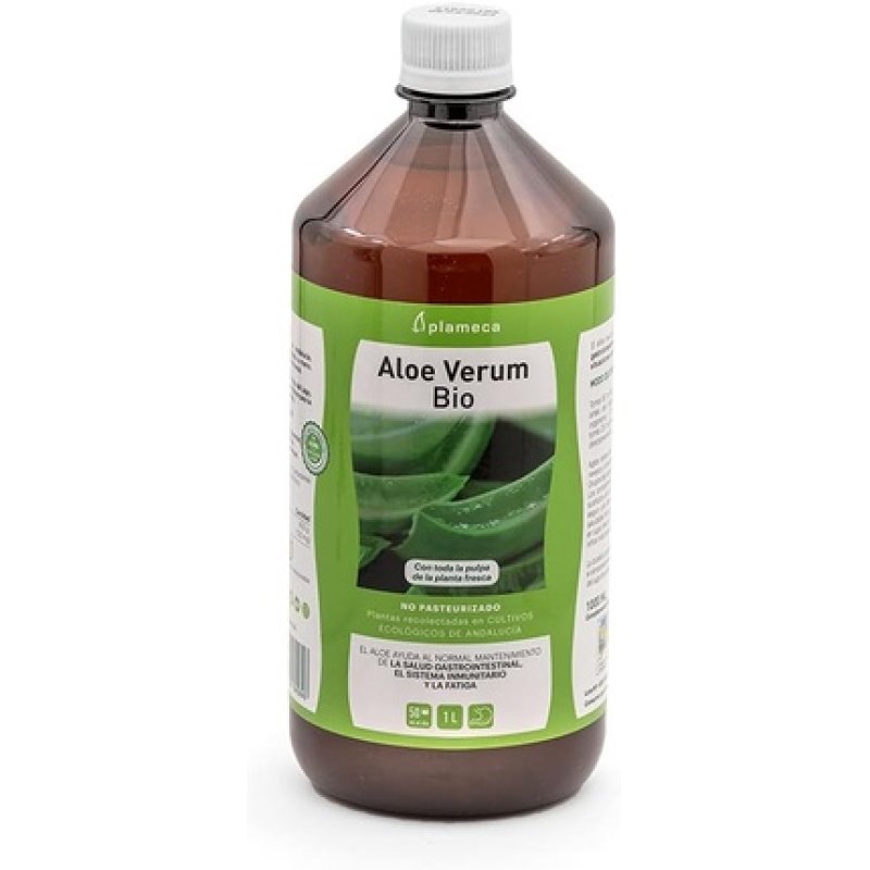 Plameca Aloe Verum Bio without Aloin 1 Liter Plastic