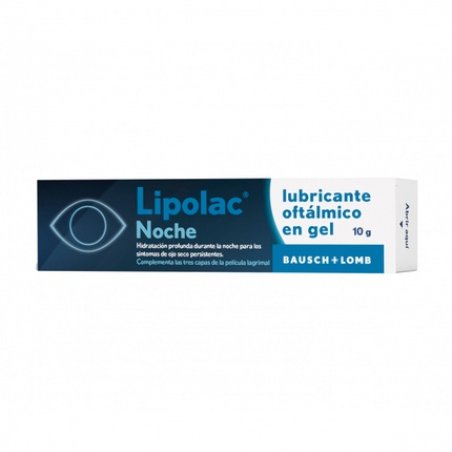 Bausch & Lomb Lipolac Night Lubricating Eye Gel 10g