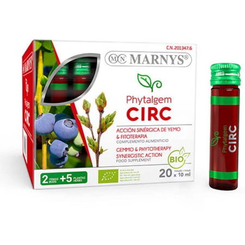 Marnys Phytalgem Circ Leg Circulation Support Formula 20 x 10ml 360g