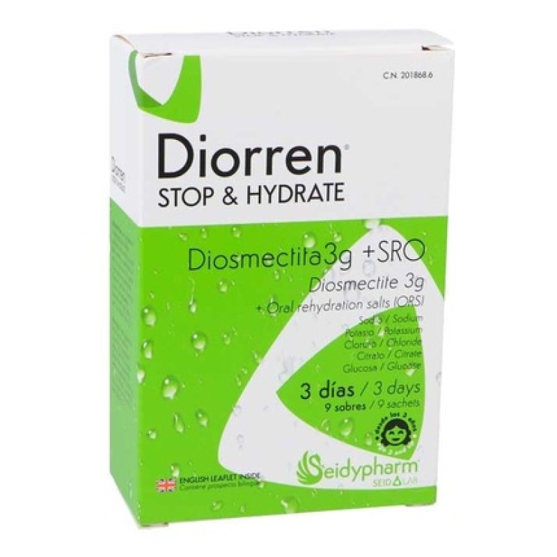 Diorren Stop Hydrate 9 Sachets