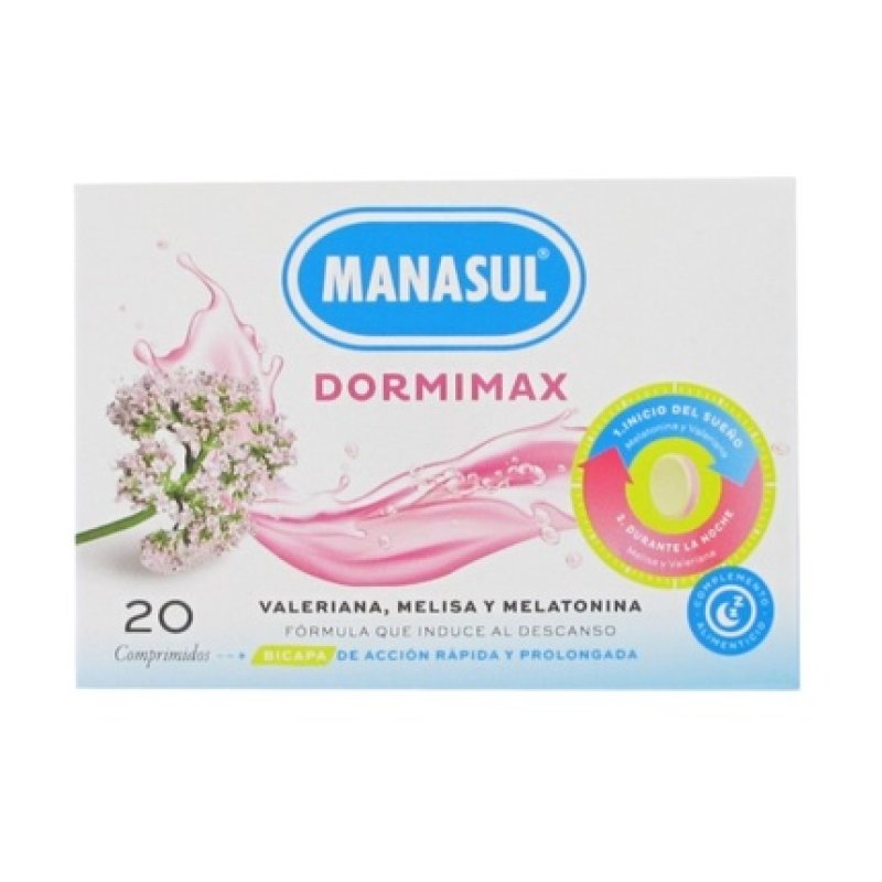 Manasul Dormimax Sleep & Snoring Aid 20 Tablets