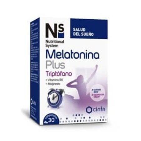 Ns Melatonin Plus Tryptophan 30 Tablets - Sleep Aid Supplement
