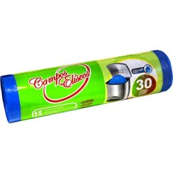 Campos Eliseos Bin Liners Blue 30L