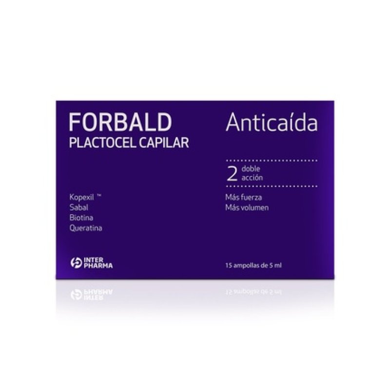 Forbald Plactocel Capillary Innovative Hair Loss Treatment for Men