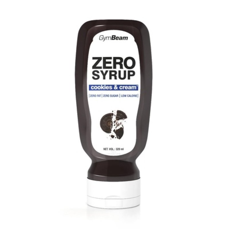 Gymbeam Zero Syrup Sugar-Free Low-Fat Ideal Topping Dessert Sauce