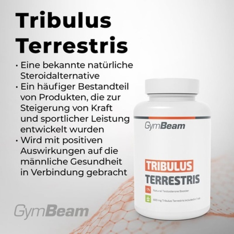 Gymbeam Tribulus Terrestris Powerful Plant Extract Increases Testosterone