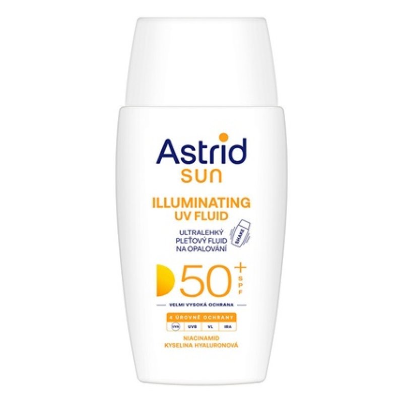 Astrid Sunscreen Fluid Spf 50 50 Ml