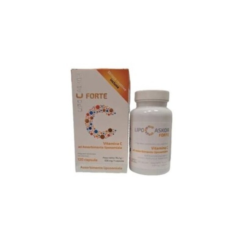 INPHARM Lipo C Askor Forte Liposomal Vitamin C Supplement 120 Capsules