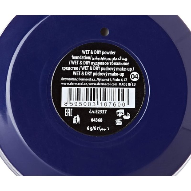 Dermacol Wet & Dry Powder Foundation 6g
