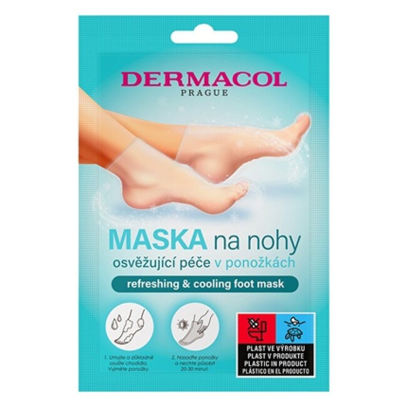 Dermacol Refreshing Foot Mask In Socks