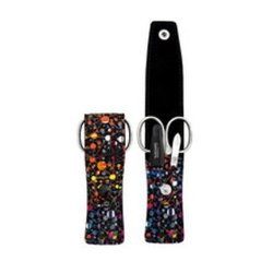 Dukas Travel Manicure Set 3 Pieces Black Colorful