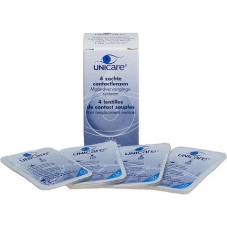Unicare Monthly Lenses -4.75 - 4 Pack Contact Lenses