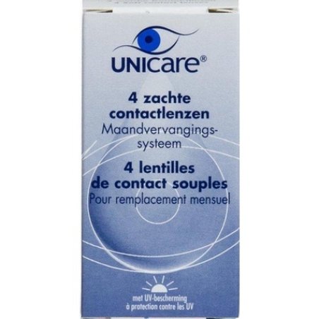 Unicare Monthly Lenses -5.50 - 4 Pack Contact Lenses