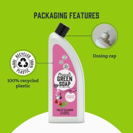 Marcel's Green Soap Toilet Cleaner Patchouli & Cranberry 750ml