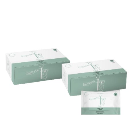 Naïf Plastic-Free Moist Wipes for Baby's Body and Face 864 Wipes - Pack of 16 x 54