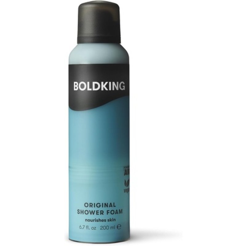 Boldking Shower Foam for Men All Skin Types 200ml