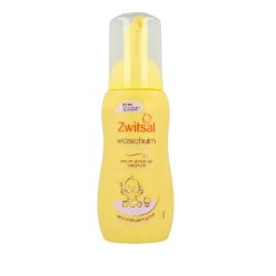 Zwitsal Wash Foam For Sensitive Baby Skin Dermatologically Tested Bottle 200ml