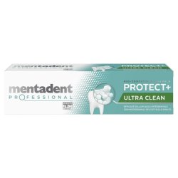 Mentadent Professional Protect Ultra Clean Toothpaste Remineralizes and Removes Plaque with Bio-Compatible Minerals