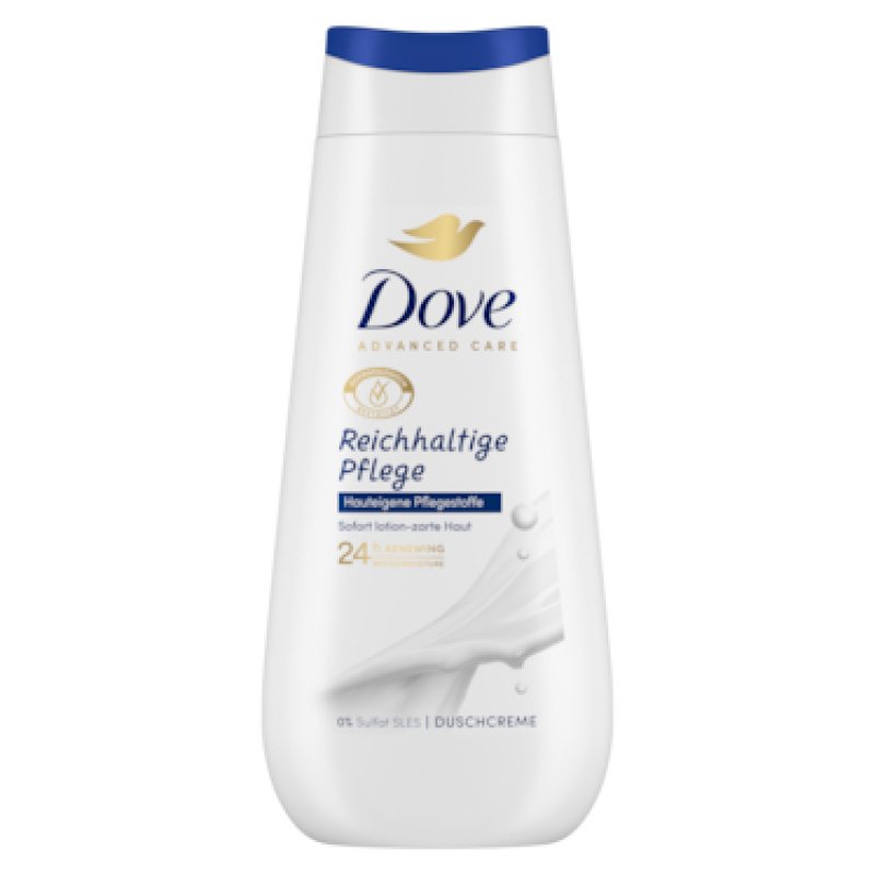 Dove Advanced Care Rich Care Shower Gel 225ml