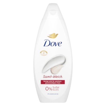 Dove Creamy Shower Gel Soft 250 Ml - Nourishing Body Wash