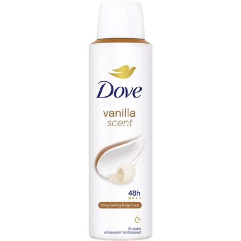 Dove Deodorant Spray 150ml Vanilla