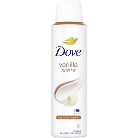 Dove Deodorant Spray 150ml Vanilla