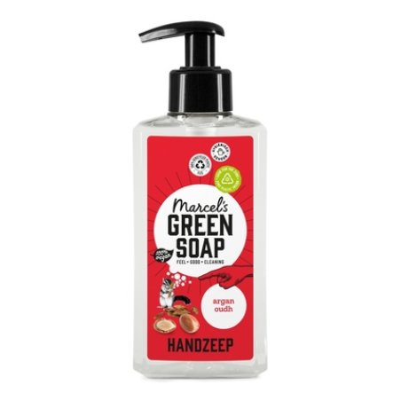 Marcel's Green Soap Hand Soap Argan & Oudh 100% Environmentally Friendly 100% Vegan 97% Biodegradable 250ml