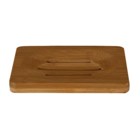 Happysoaps Bamboo Soap Holder For 2 Shampoo Bars And Soap