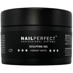 Nailperfect LED/UV Sculpting Gel Vibrant White 14g