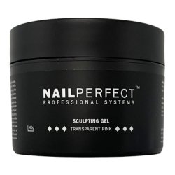 Nail Perfect LED/UV Sculpting Gel Transparent Pink 45g