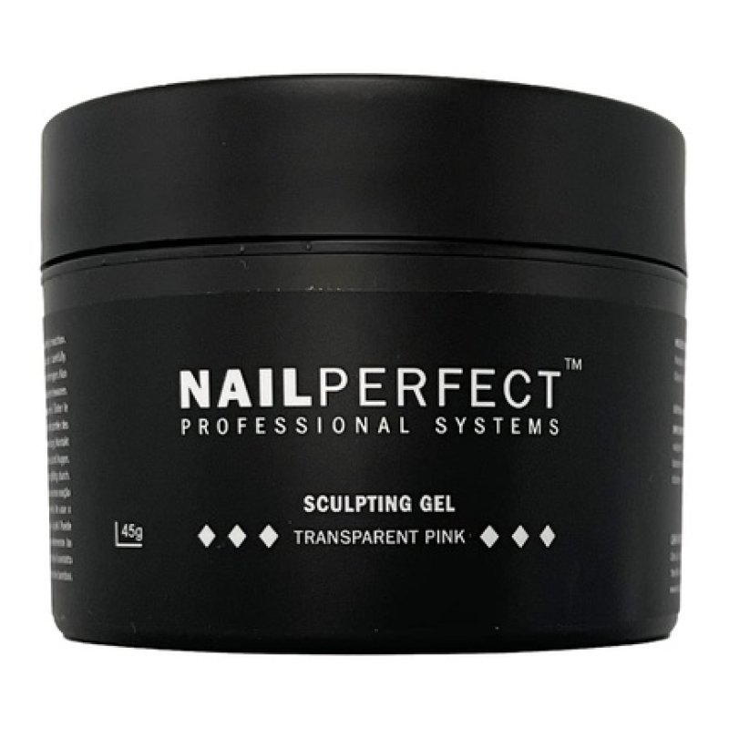 Nail Perfect LED/UV Sculpting Gel Transparent Pink 45g