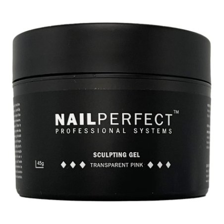 Nail Perfect LED/UV Sculpting Gel Transparent Pink 45g