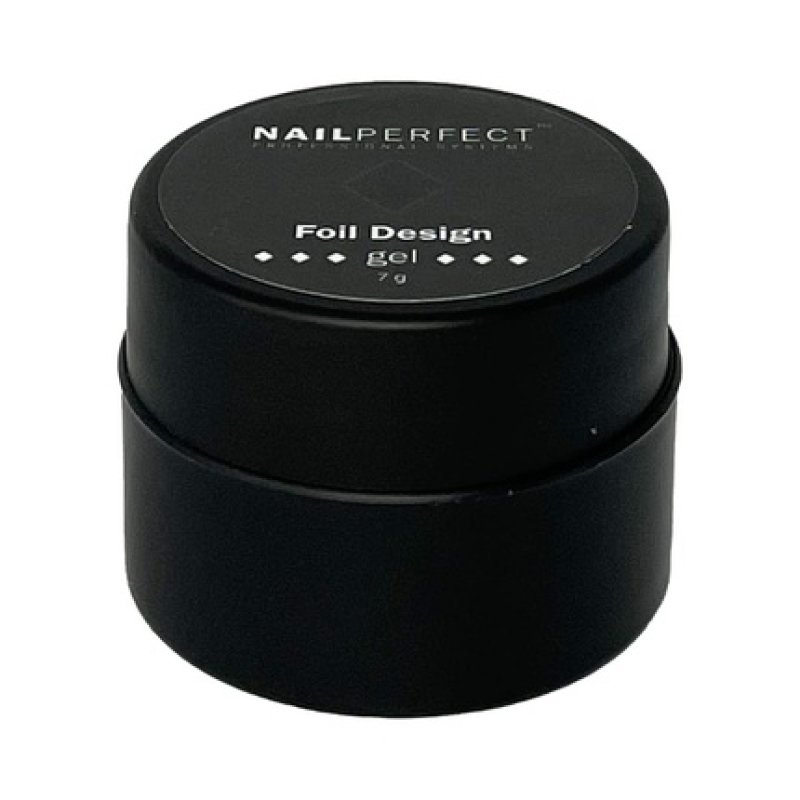 Nail Perfect Foil Design Gel Black
