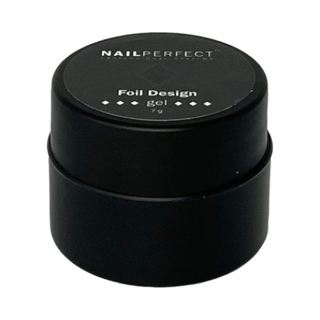 Nail Perfect Foil Design Gel Black