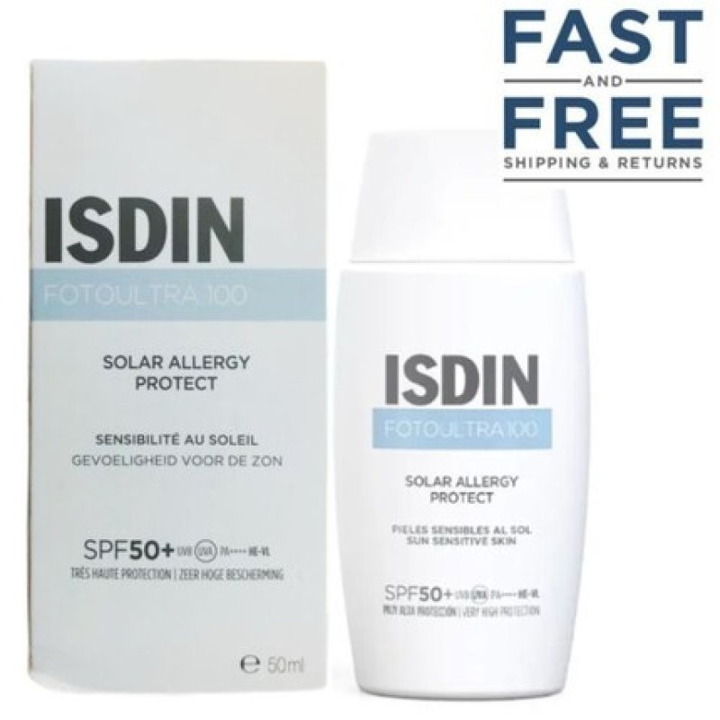 Isdin Fotoultra 100 Sun Allergy Protect Fusion Fluid SPF 50 50ml