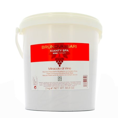 Bruno Vassari Kianty Spa Grape Firmness Body Remodeling Body Cream Mask - 2000 Grams