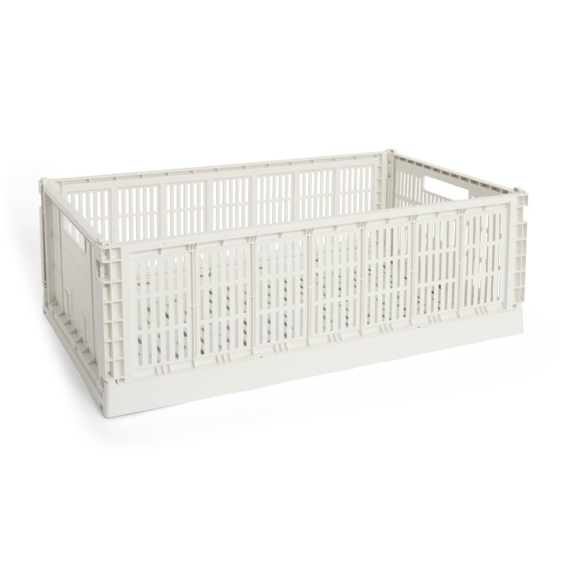 HAY - Colour Crate XL Storage Crate (Off-White)