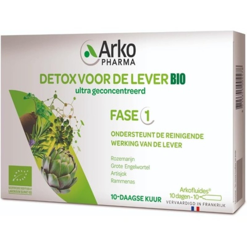 Arkopharma Detox for the Liver 10 Drink Ampoules