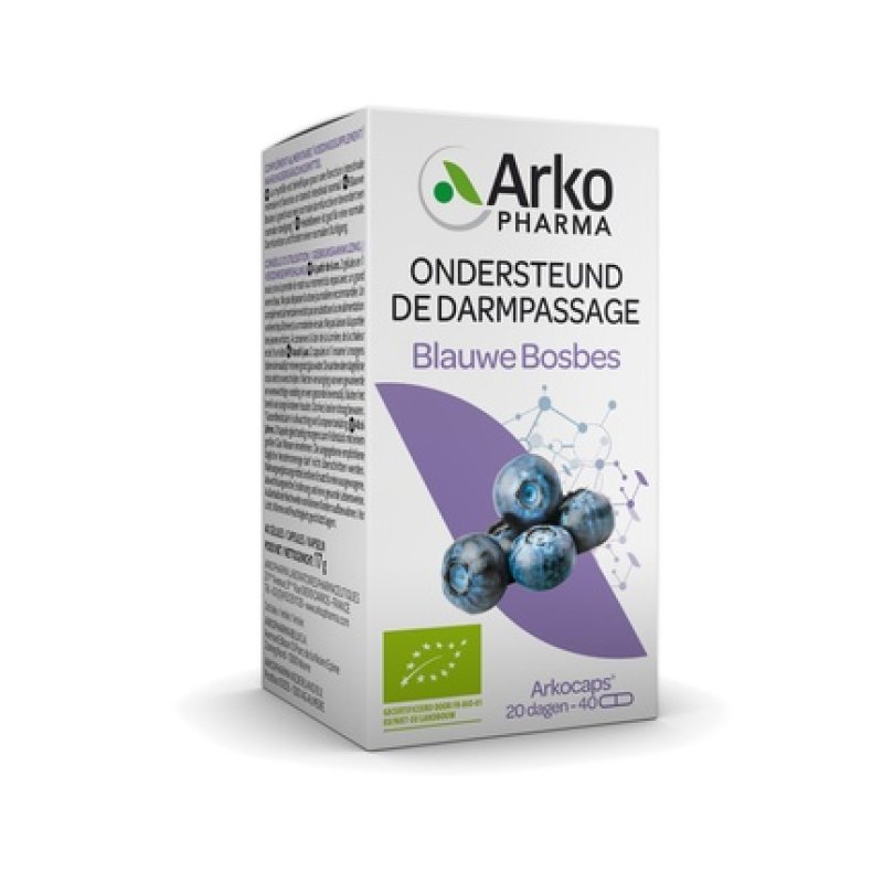 Arkopharma Arkocaps Blue Bilberry Fruit - Dietary Supplement
