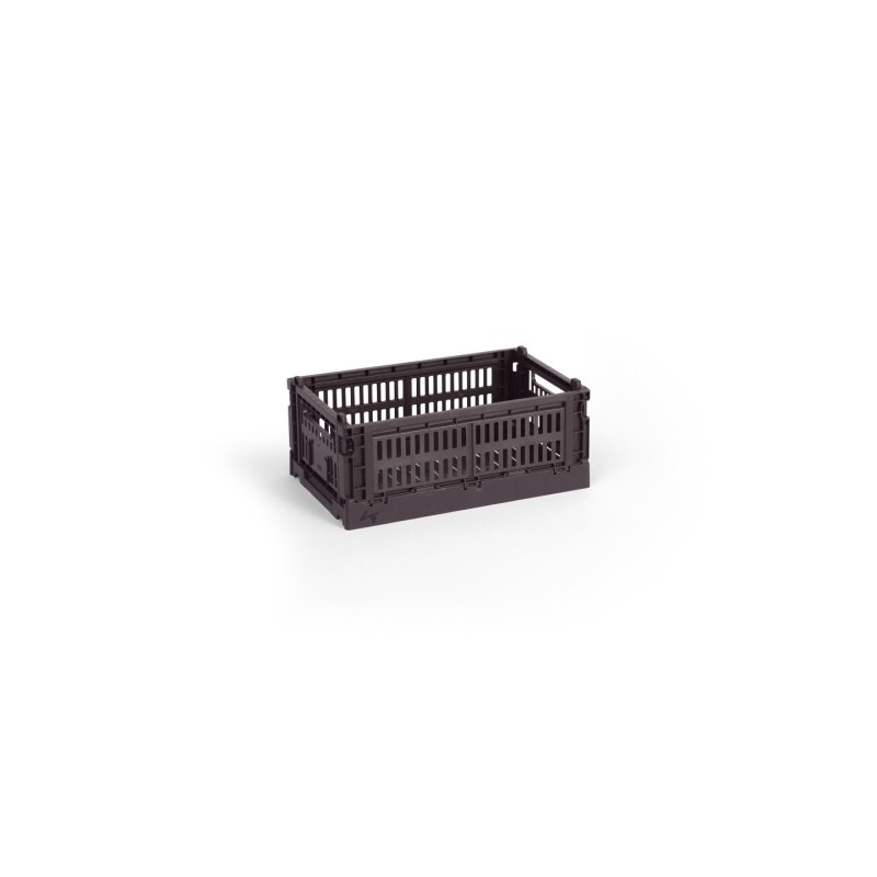 HAY - Colour Crate S Storage Crate (Bordeaux)