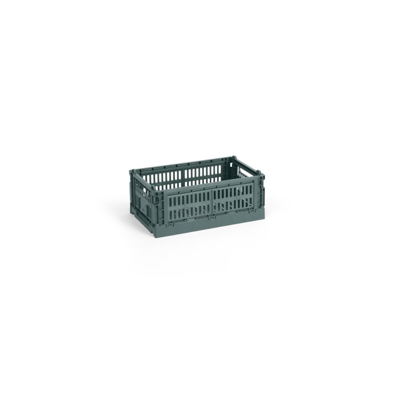 HAY - Colour Crate S Storage Crate (Dark Green)
