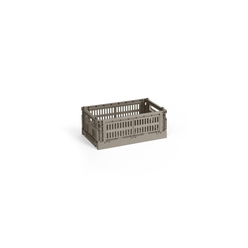 HAY - Colour Crate S Storage Crate (Warm Grey)